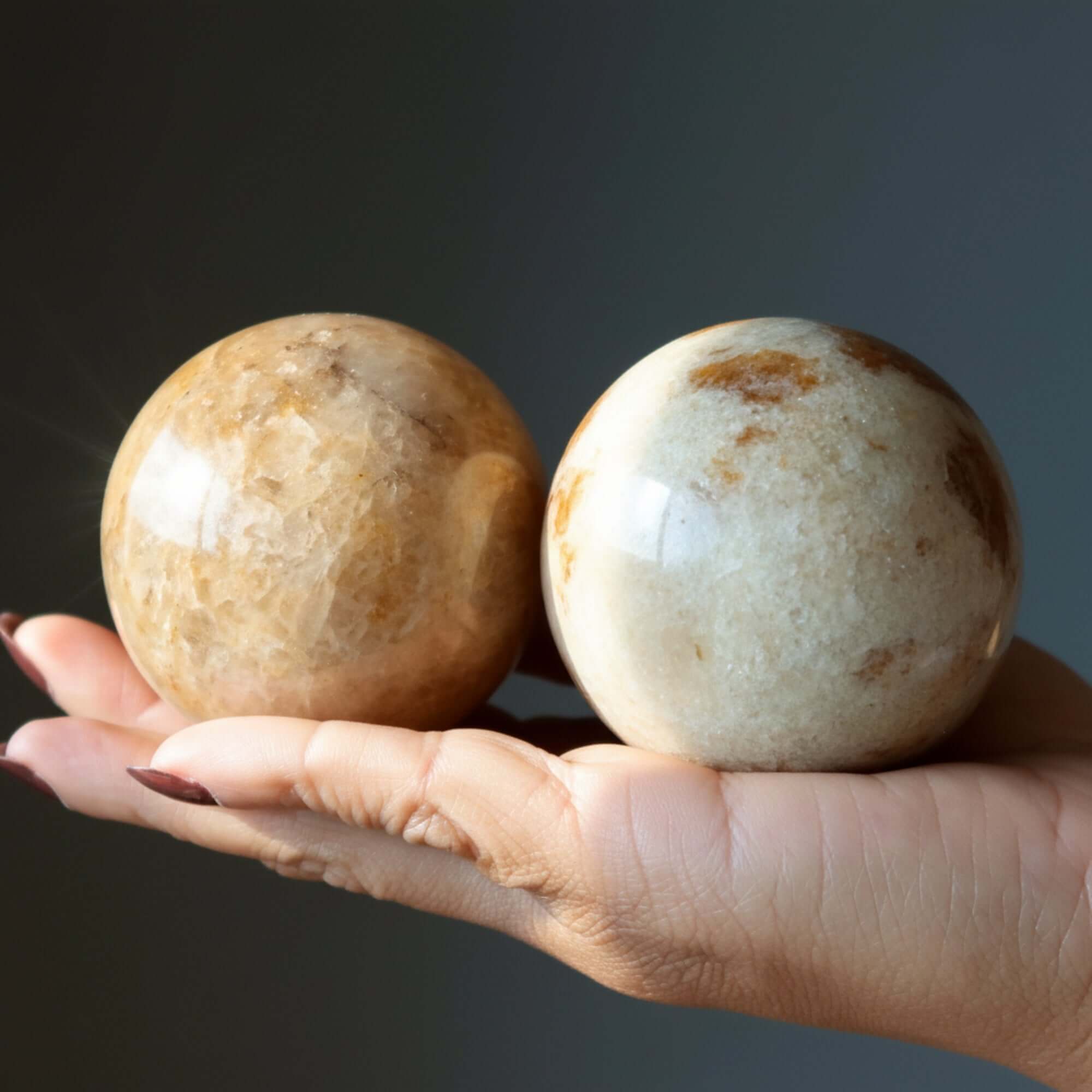 Golden Aventurine Sphere Super Manifestation Crystal Ball