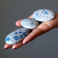 Azurite Palm Stone Bundle Smart Meditation Set of 3