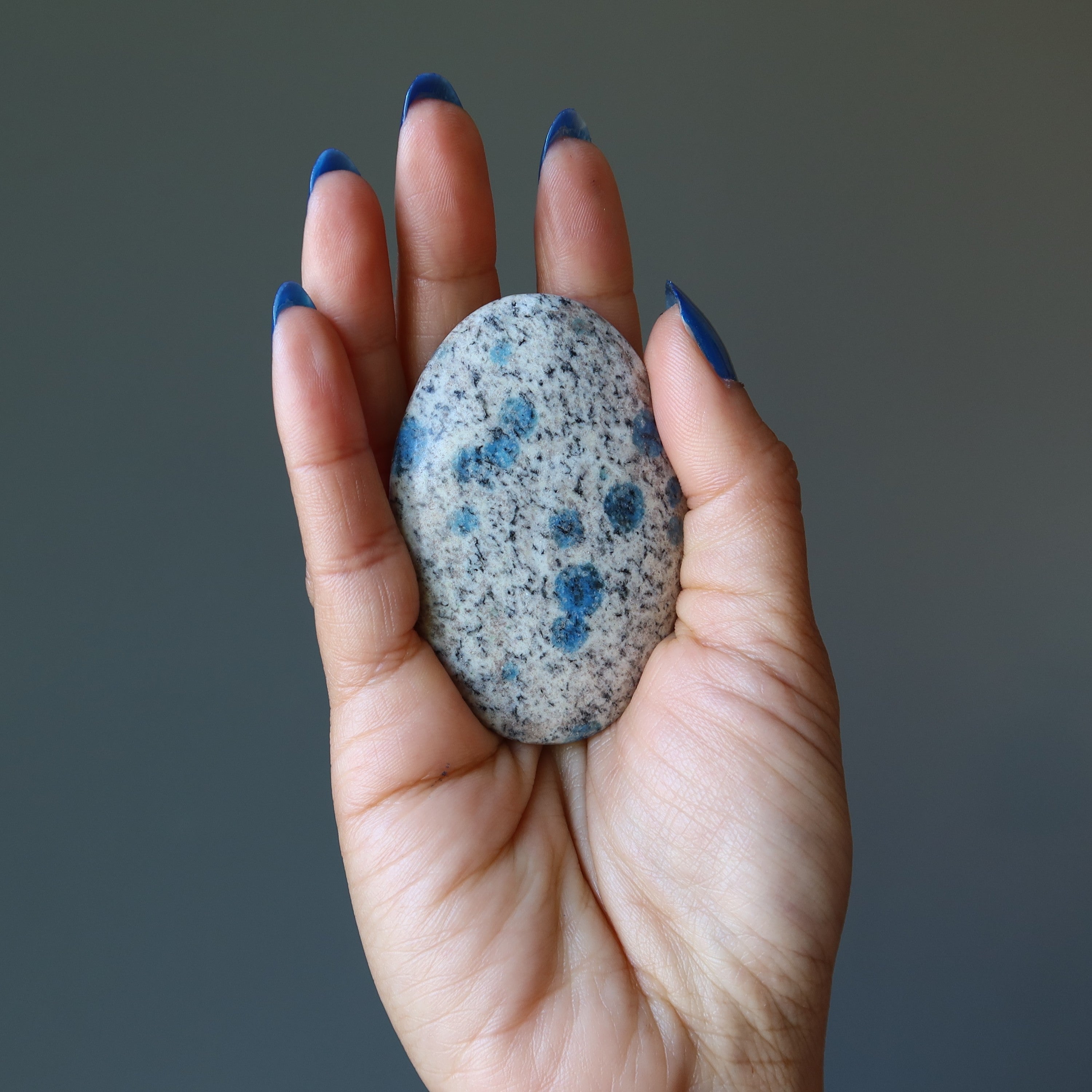Azurite Palm Stone Bundle Smart Meditation Set of 3