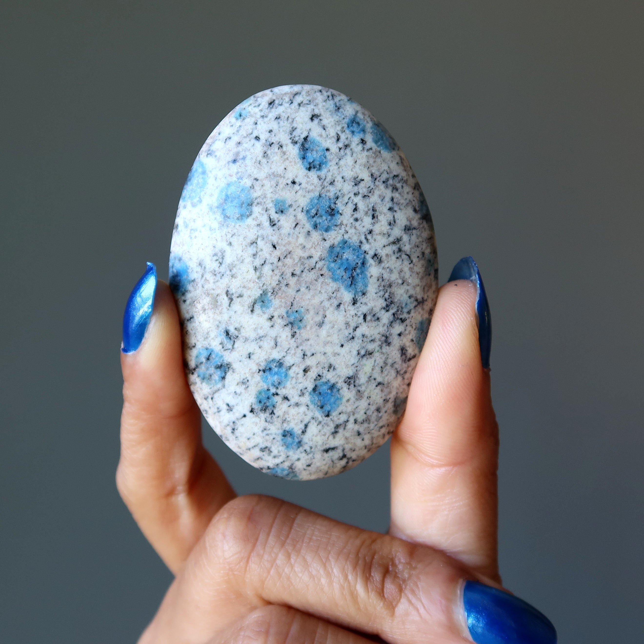 Azurite Palm Stone Bundle Smart Meditation Set of 3