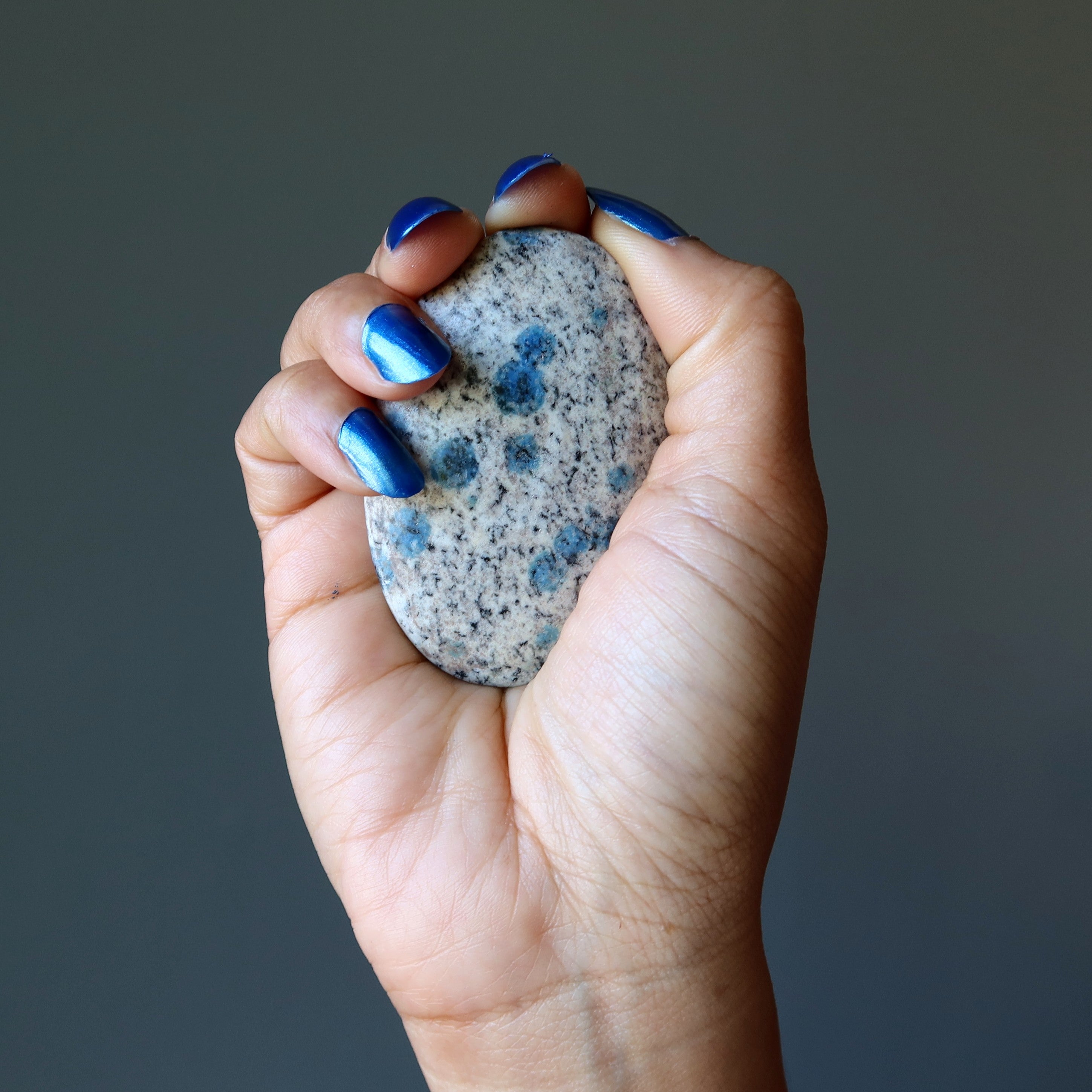 Azurite Palm Stone Bundle Smart Meditation Set of 3