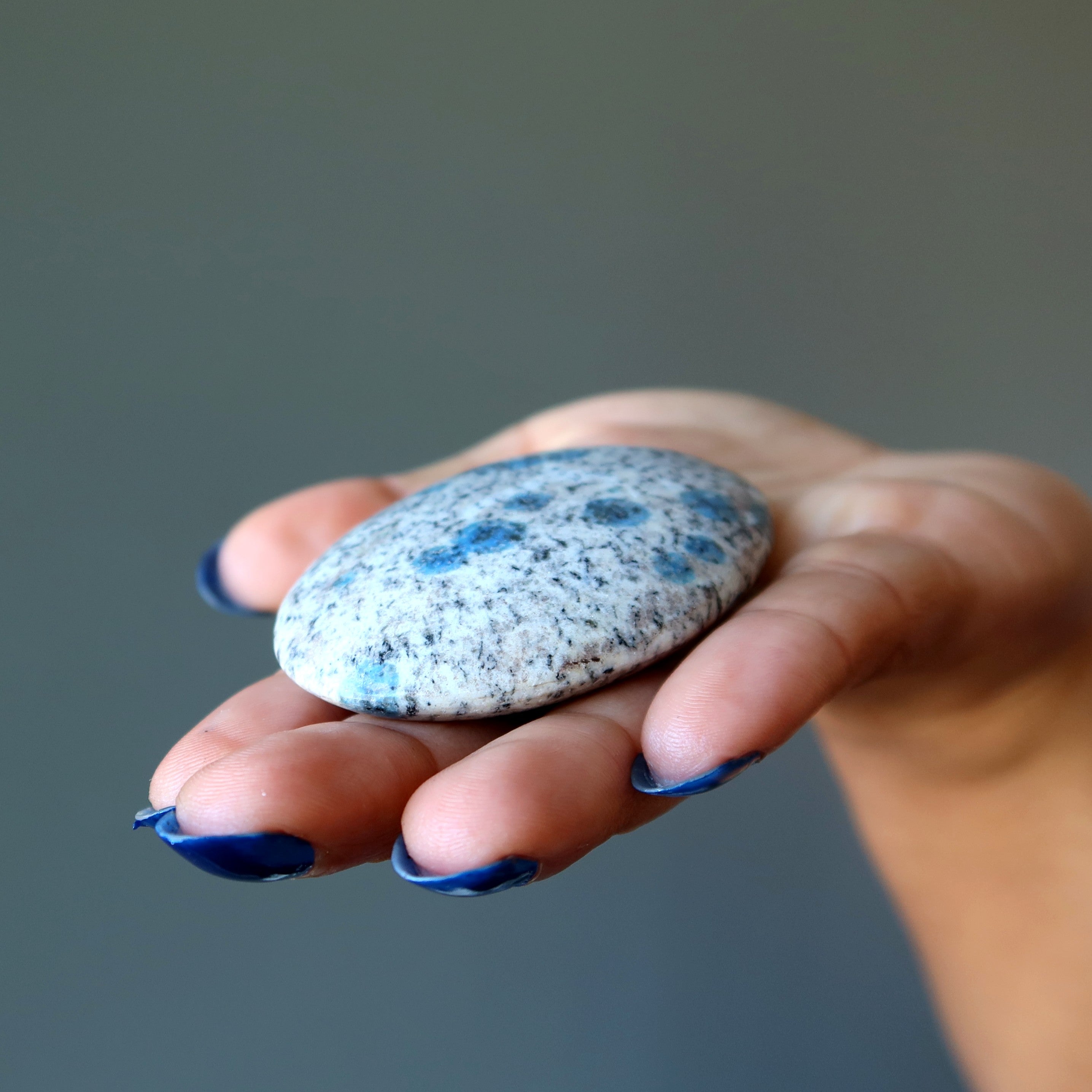 Azurite Palm Stone Bundle Smart Meditation Set of 3