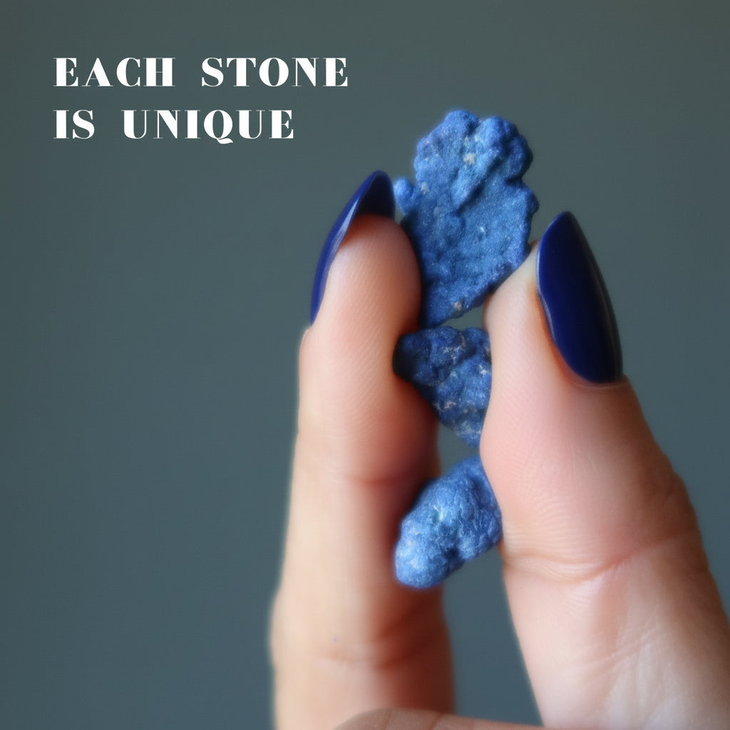 Azurite Raw Crystal Blue Seeds of Spirituality