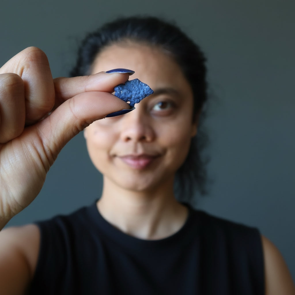 Azurite Raw Crystal Blue Seeds of Spirituality