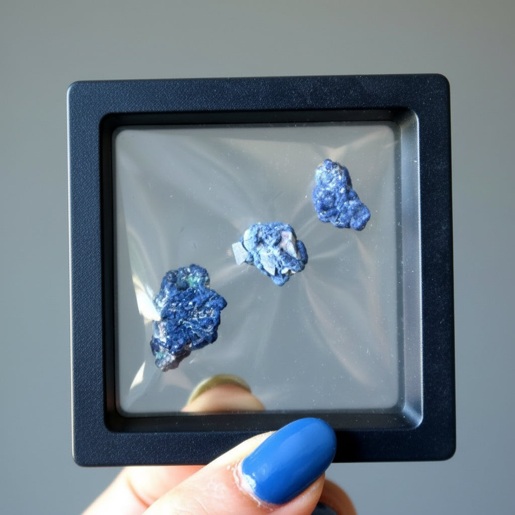 Azurite Raw Crystal Blue Seeds of Spirituality