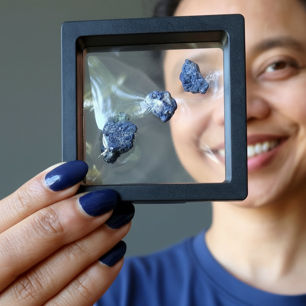 Azurite Raw Crystal Blue Seeds of Spirituality