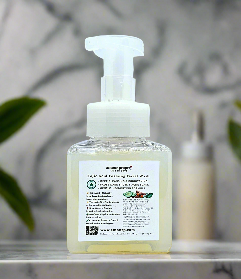 Kojic-Säure-Reinigungsschaum – Aufhellen, Reinigen & Verjüngen