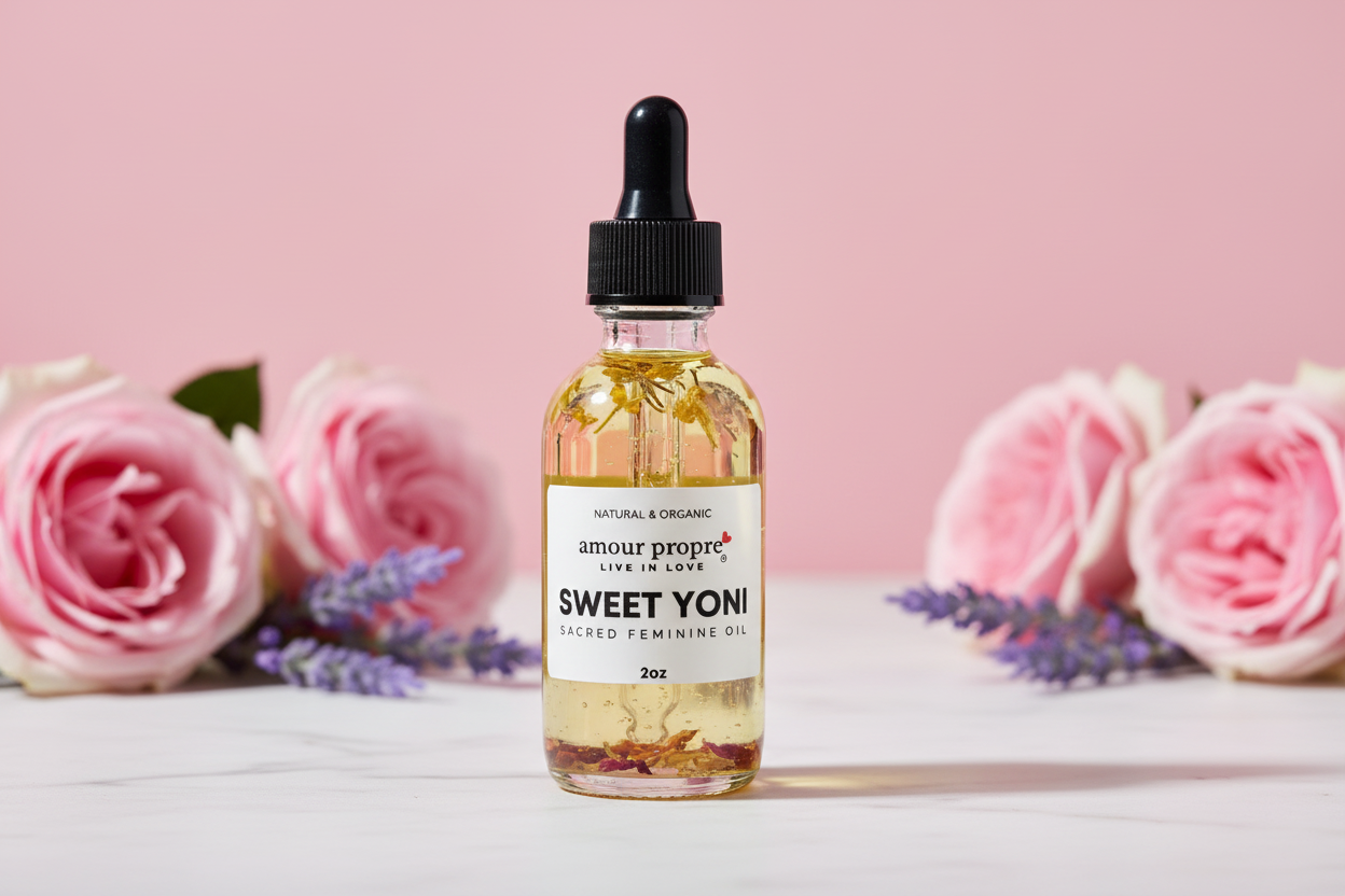 Sweet Yoni - Sacred Feminine Öl | Tägliche Feuchtigkeitspflege für die Vulva