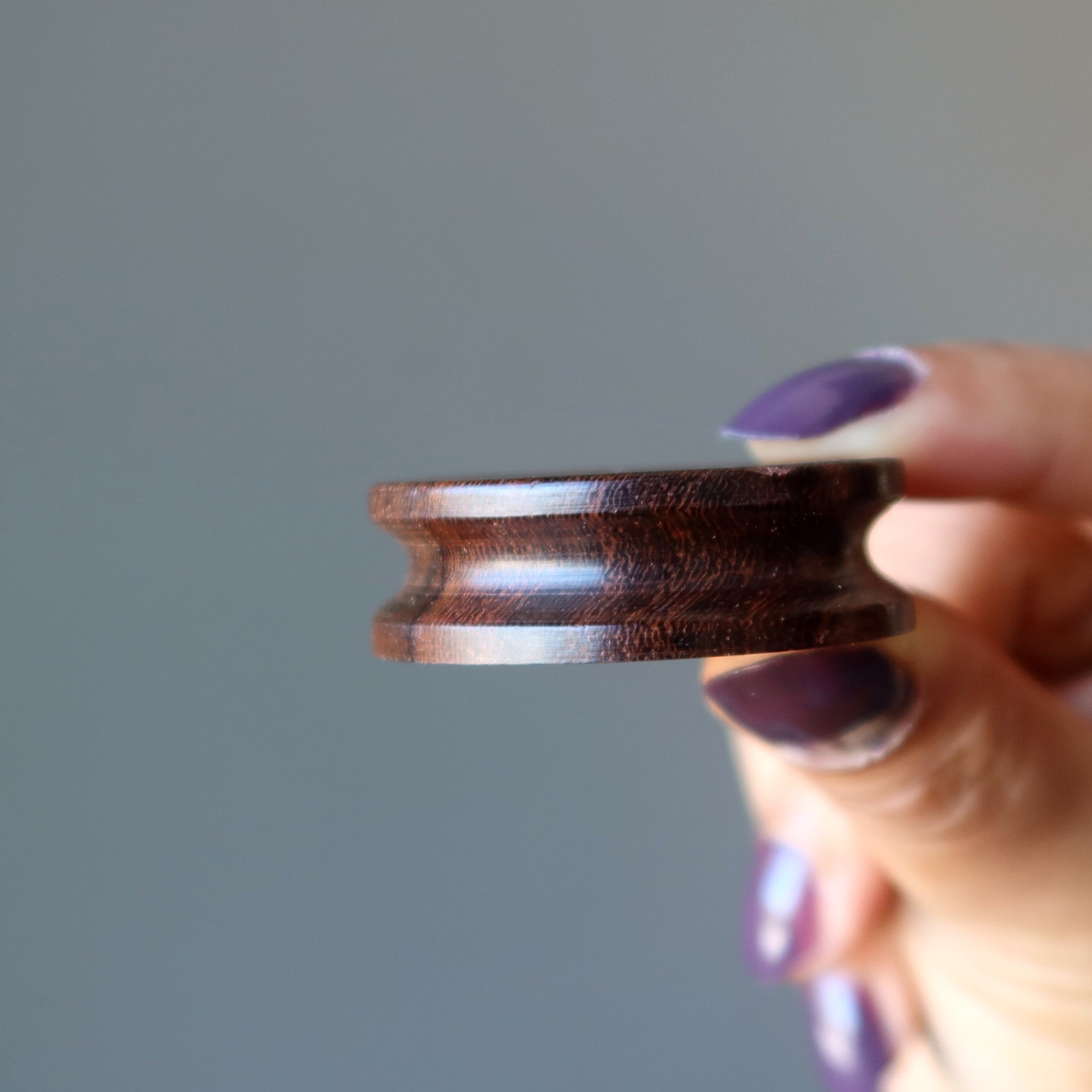Display Stand Rosewood for Ball Egg and Stones