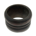 Support de présentation en bois marron foncé pour boules de cristal