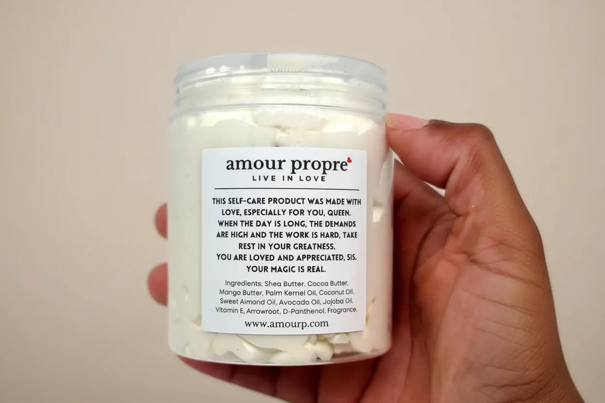 Black Girl Magic Aufgeschlagene Körperbutter