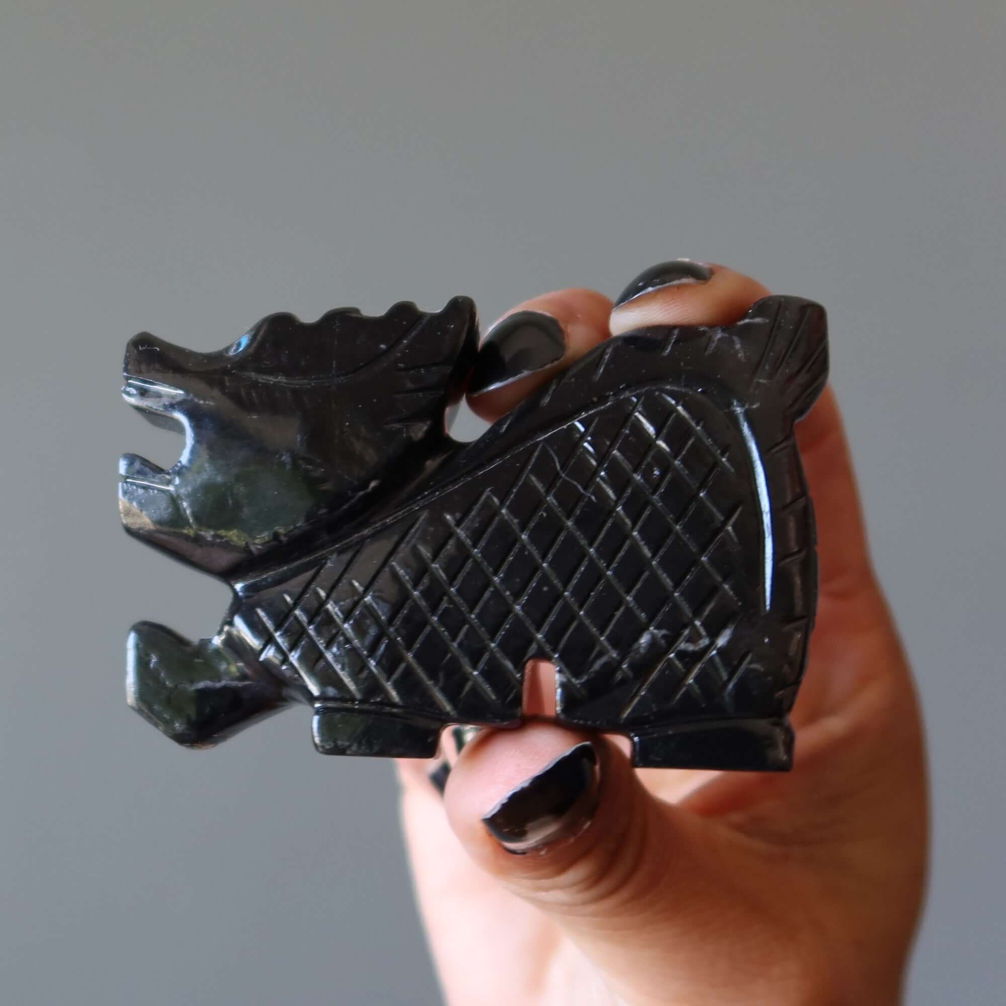 Dragonnets noirs Protégez vos Cristaux de Joie