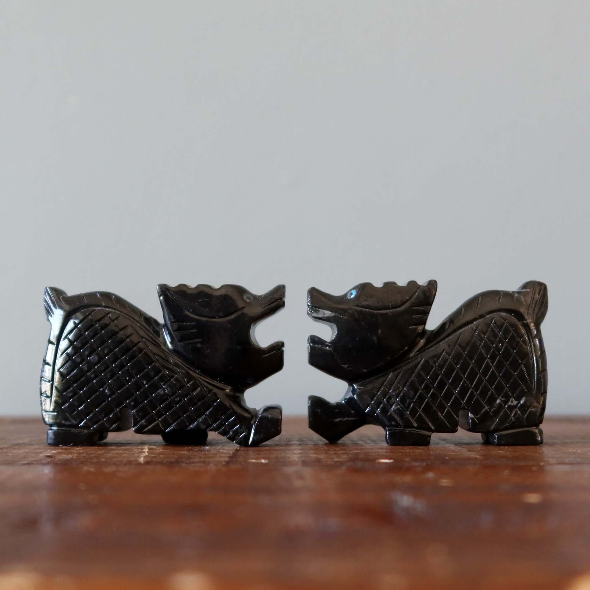 Dragonnets noirs Protégez vos Cristaux de Joie