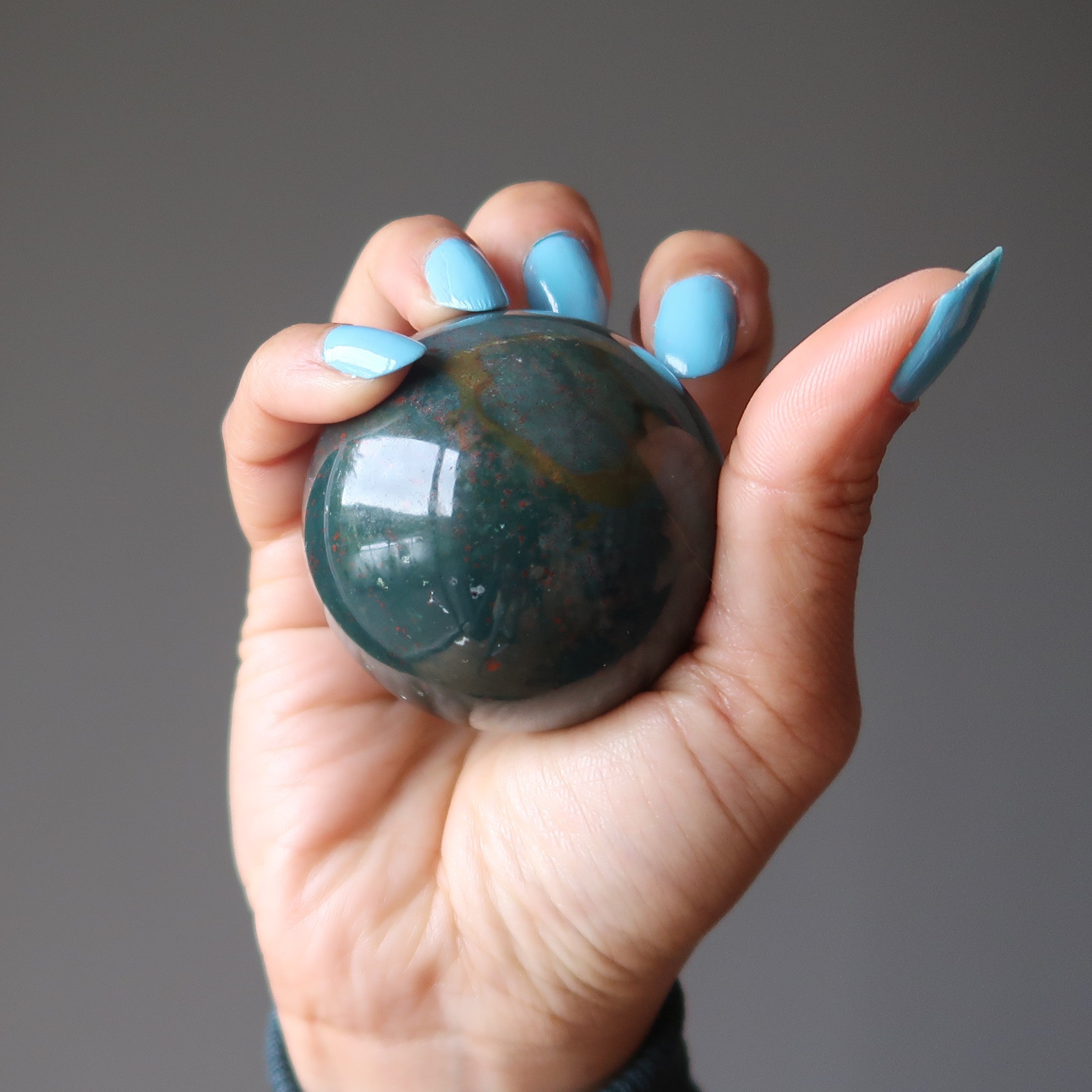 Bloodstone Sphere Go Getter Crystal Ball