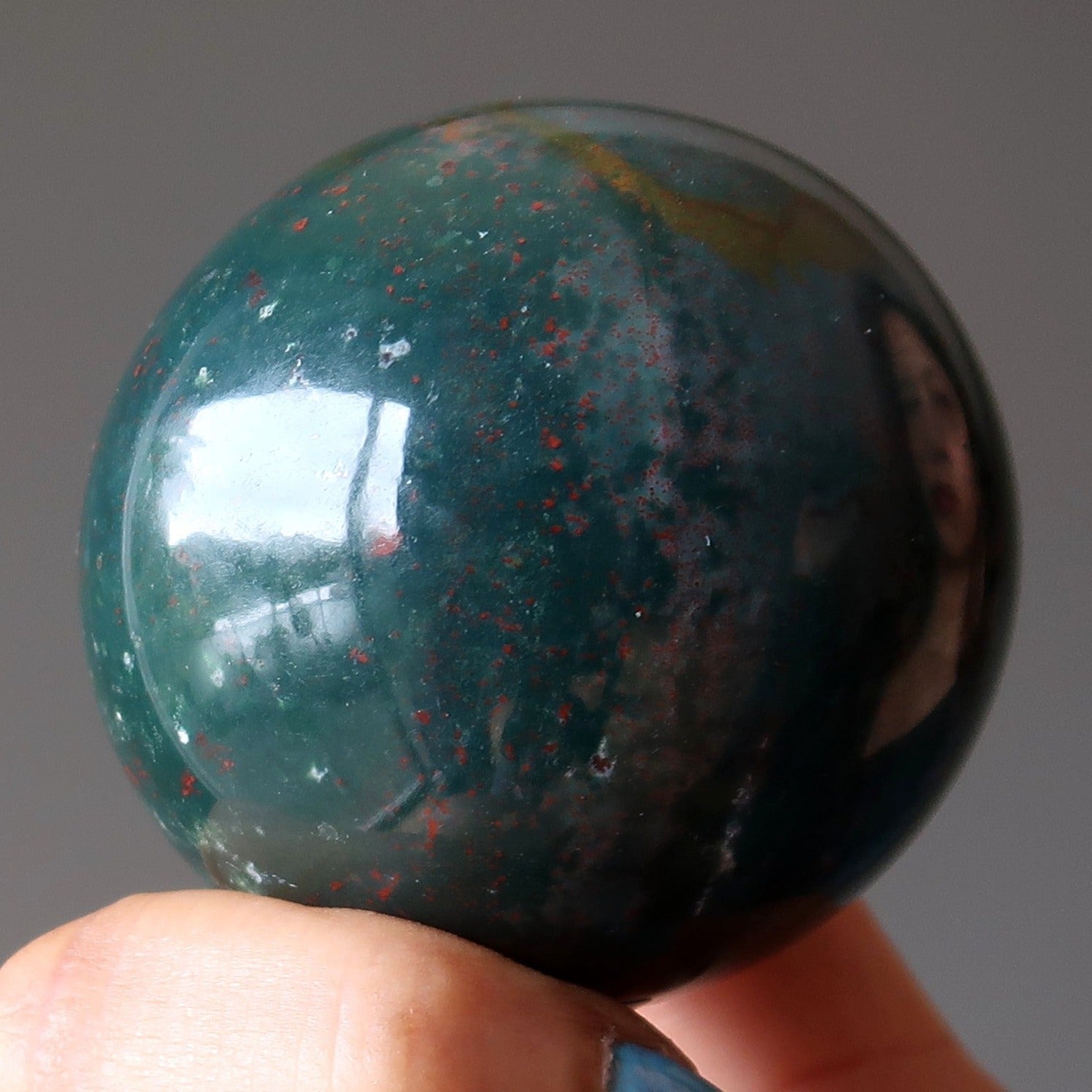 Bloodstone Sphere Go Getter Crystal Ball