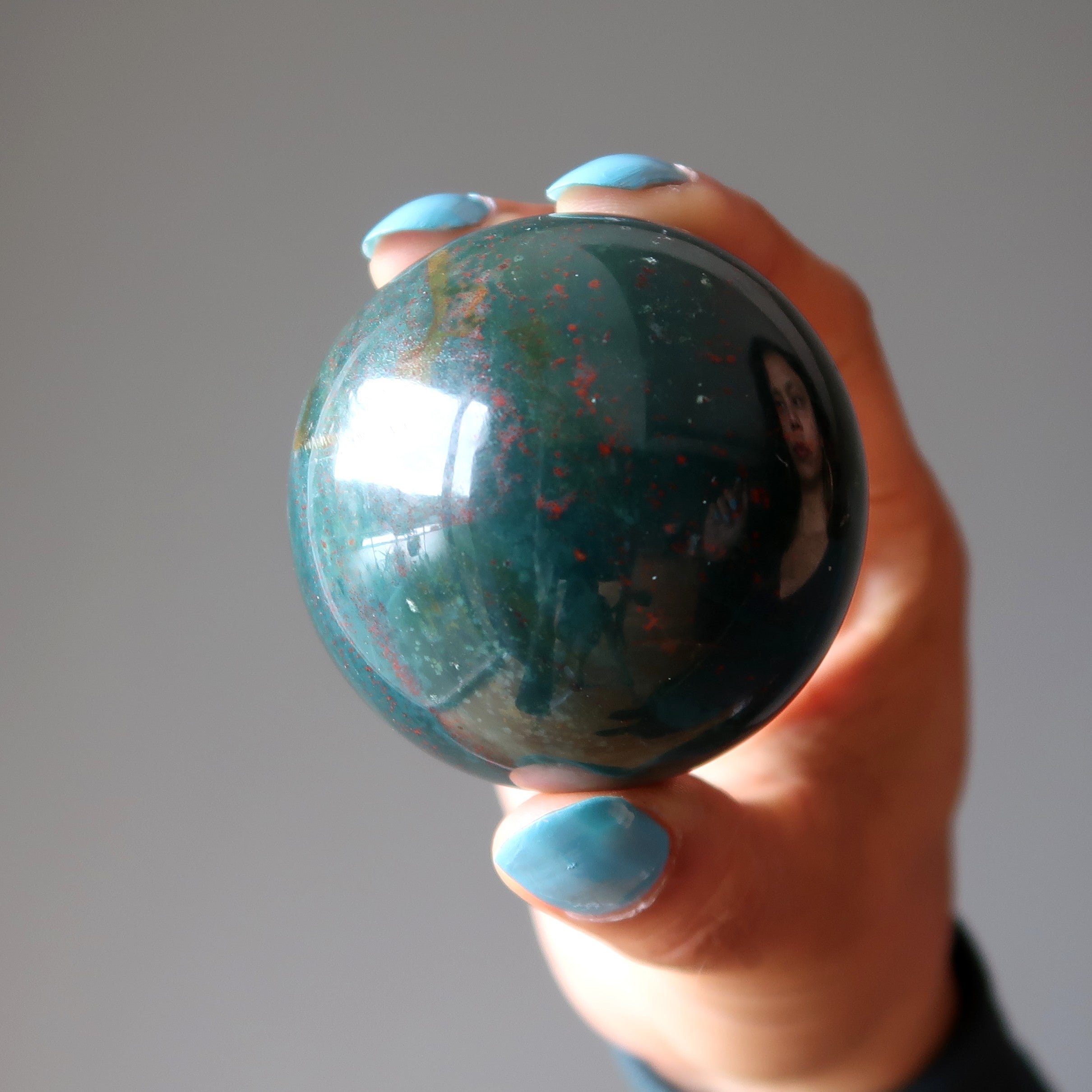 Bloodstone Sphere Go Getter Crystal Ball