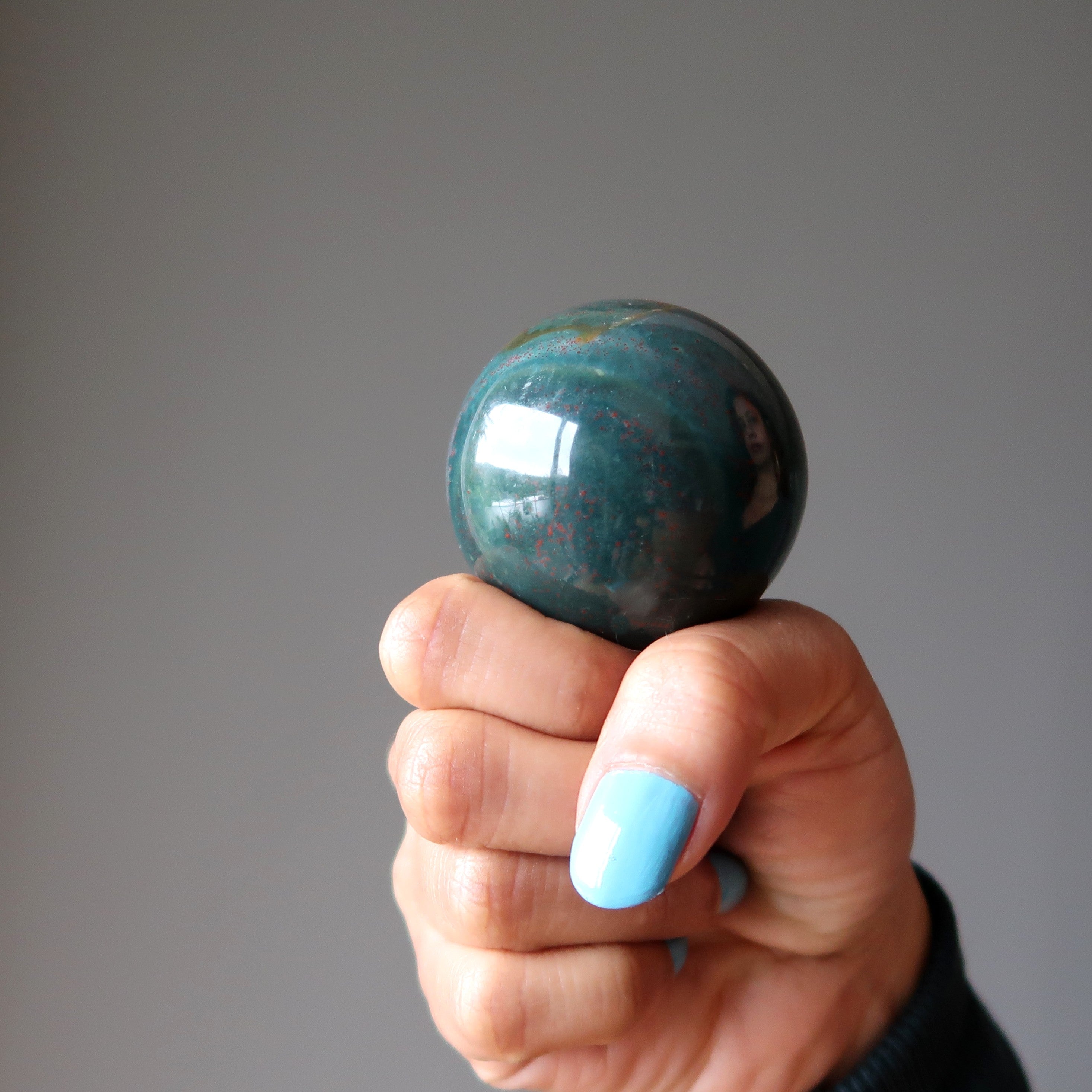 Bloodstone Sphere Go Getter Crystal Ball