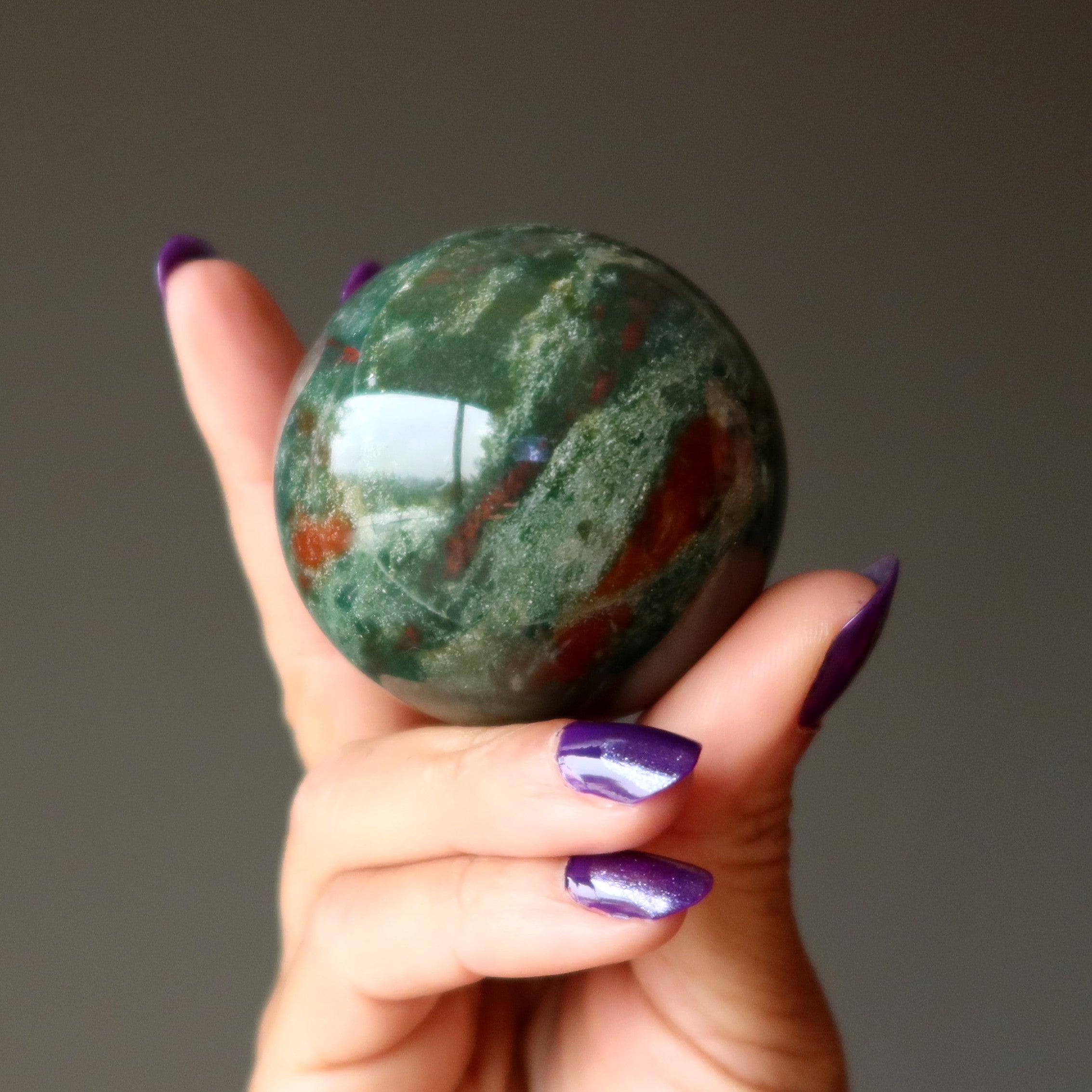 Bloodstone Sphere Go Getter Crystal Ball