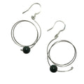 Blutstein-Ohrringe, Spiral-Schicksal, Moderner Stil