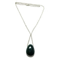Bloodstone Necklace Bravery  Stone Sterling Silver