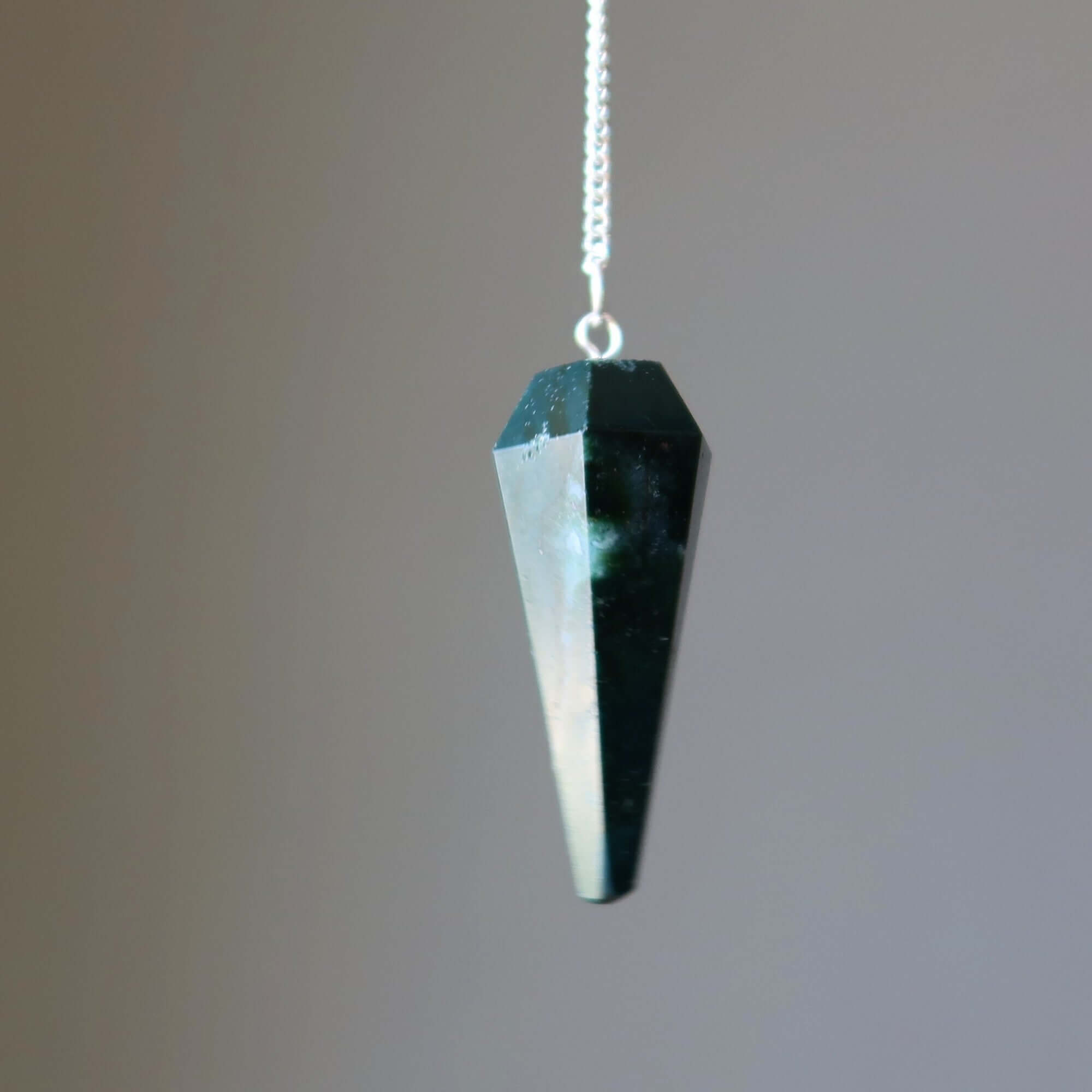 Pendentif en héliotrope - Aide à la prise de décision - Divination