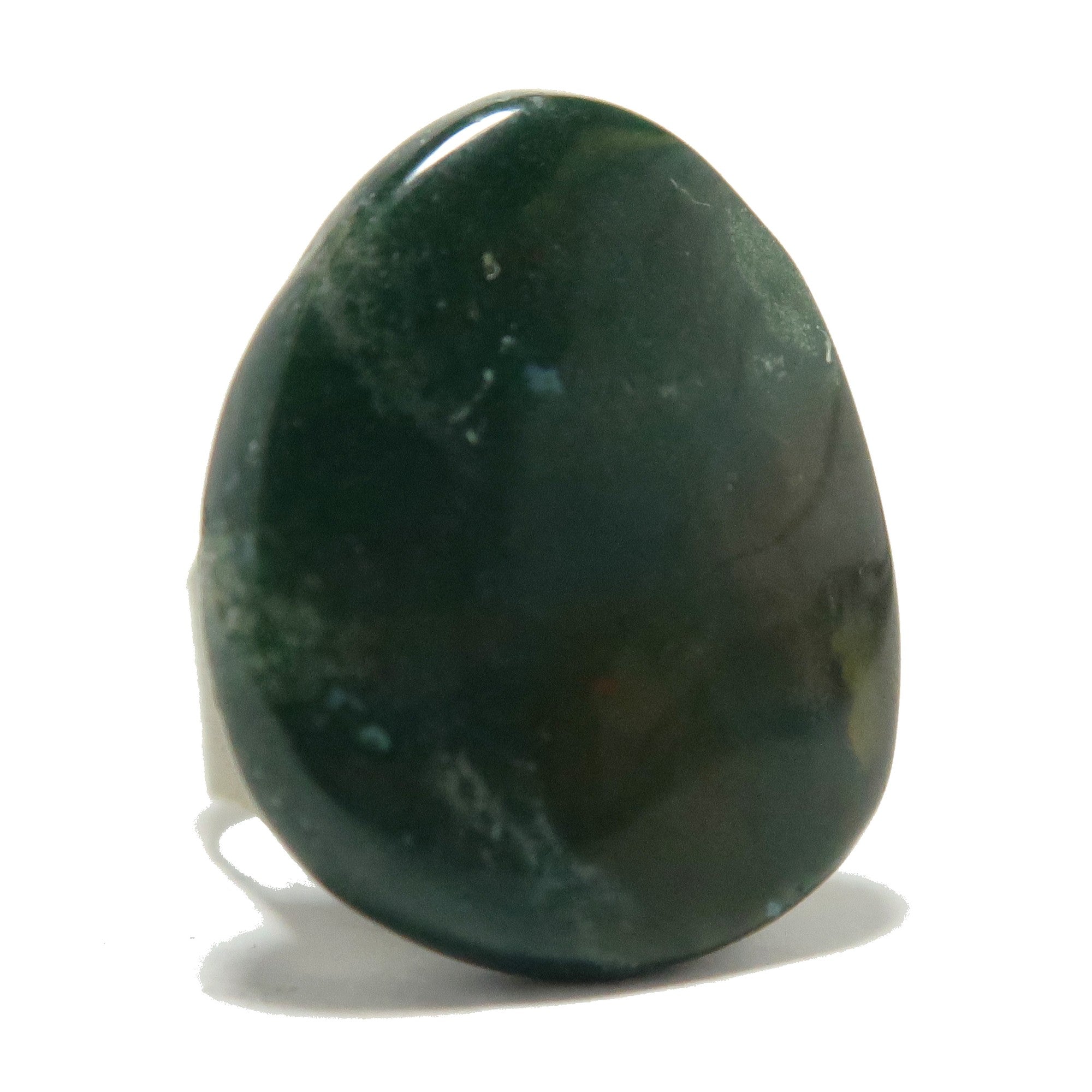 Bloodstone Ring Captain Courage Bronze Adjustable