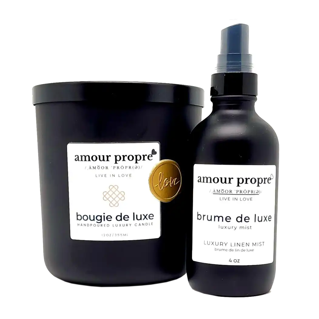 bougie de luxe handgegossene Luxus-Sojakerze - 340 g
