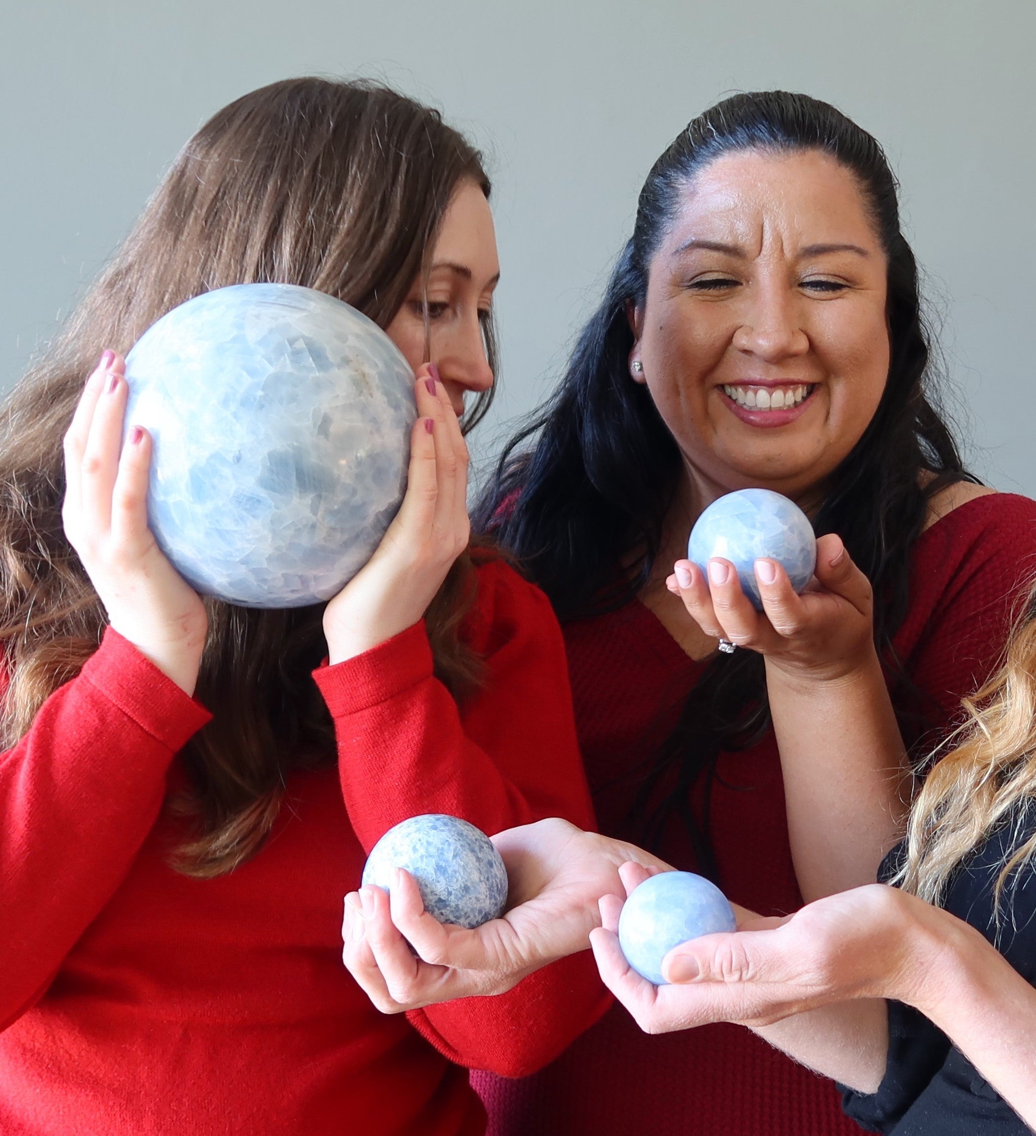 Blue Calcite Sphere Zen Den Serenity Crystal Ball
