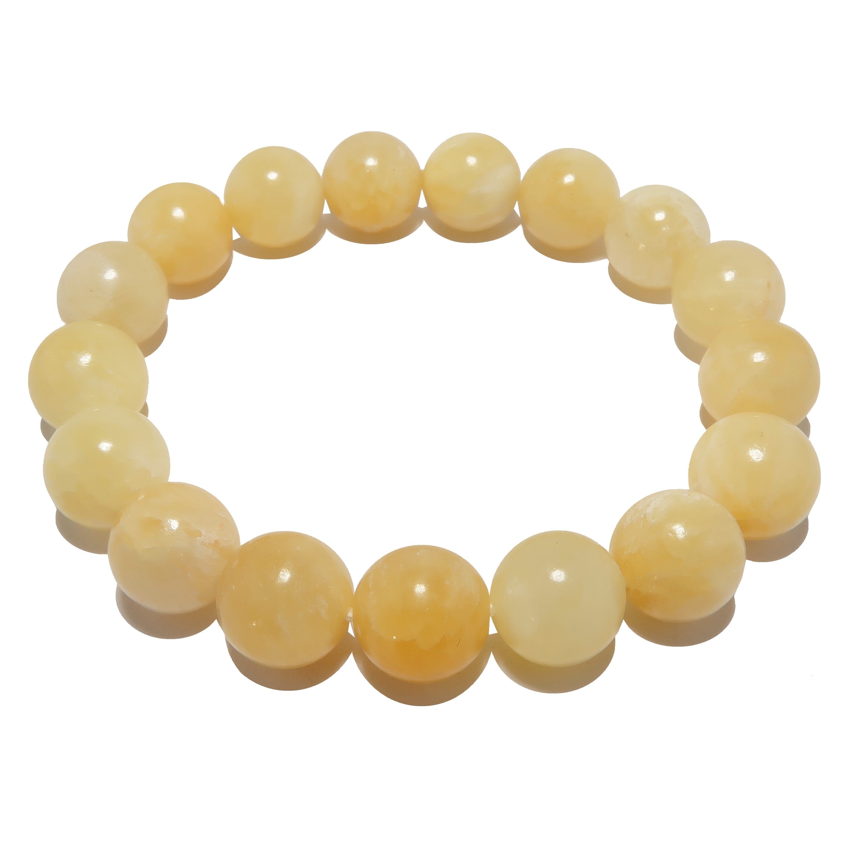 Armband aus gelbem Calcit: Tägliche Freuden