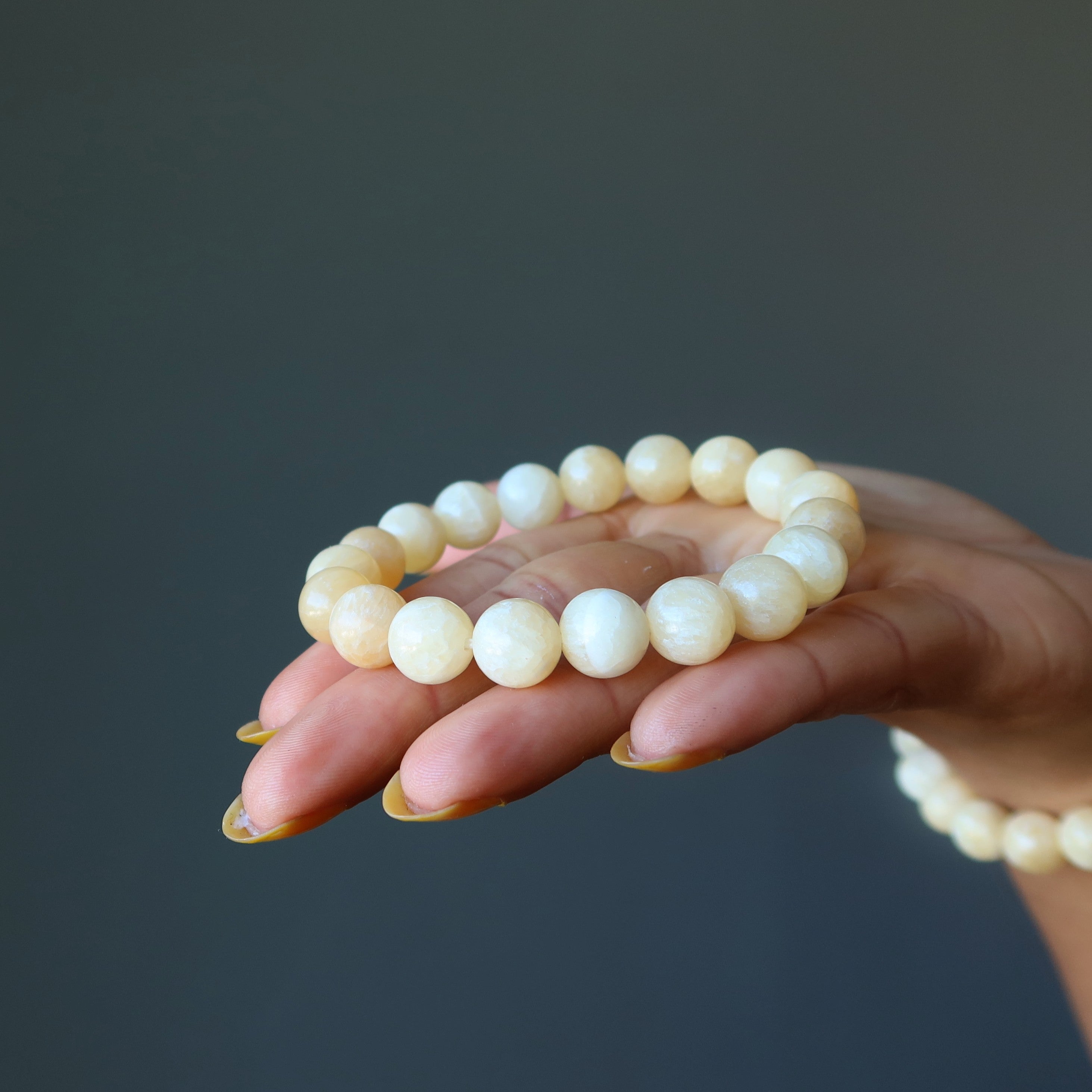 Armband aus gelbem Calcit: Tägliche Freuden