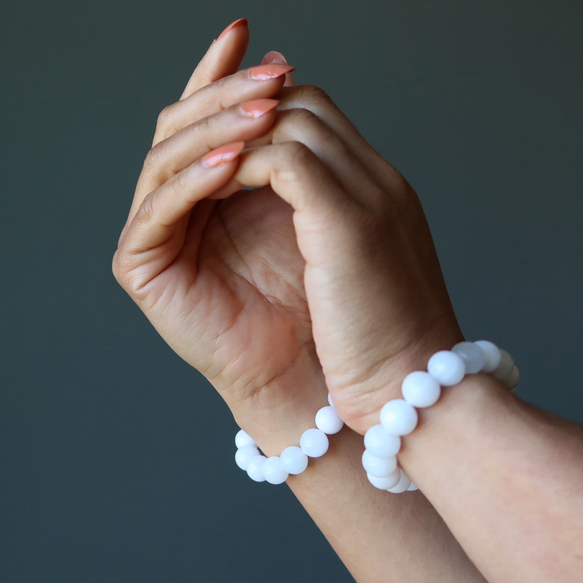 Rosa Calcit Armband Mangano Easy Breezy Perlen