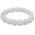 Blue Calcite Bracelet Natural Gemstone Beads Calming Zen Den