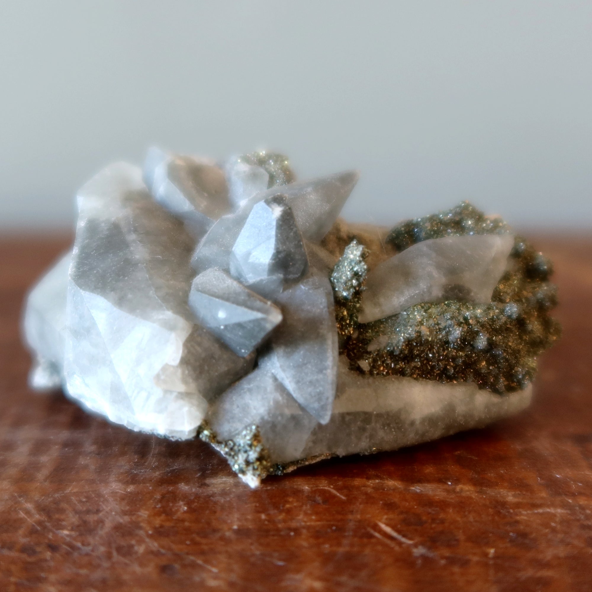 Dogtooth Calcite Cluster Gold Chalcopyrite Breathtaking Gems