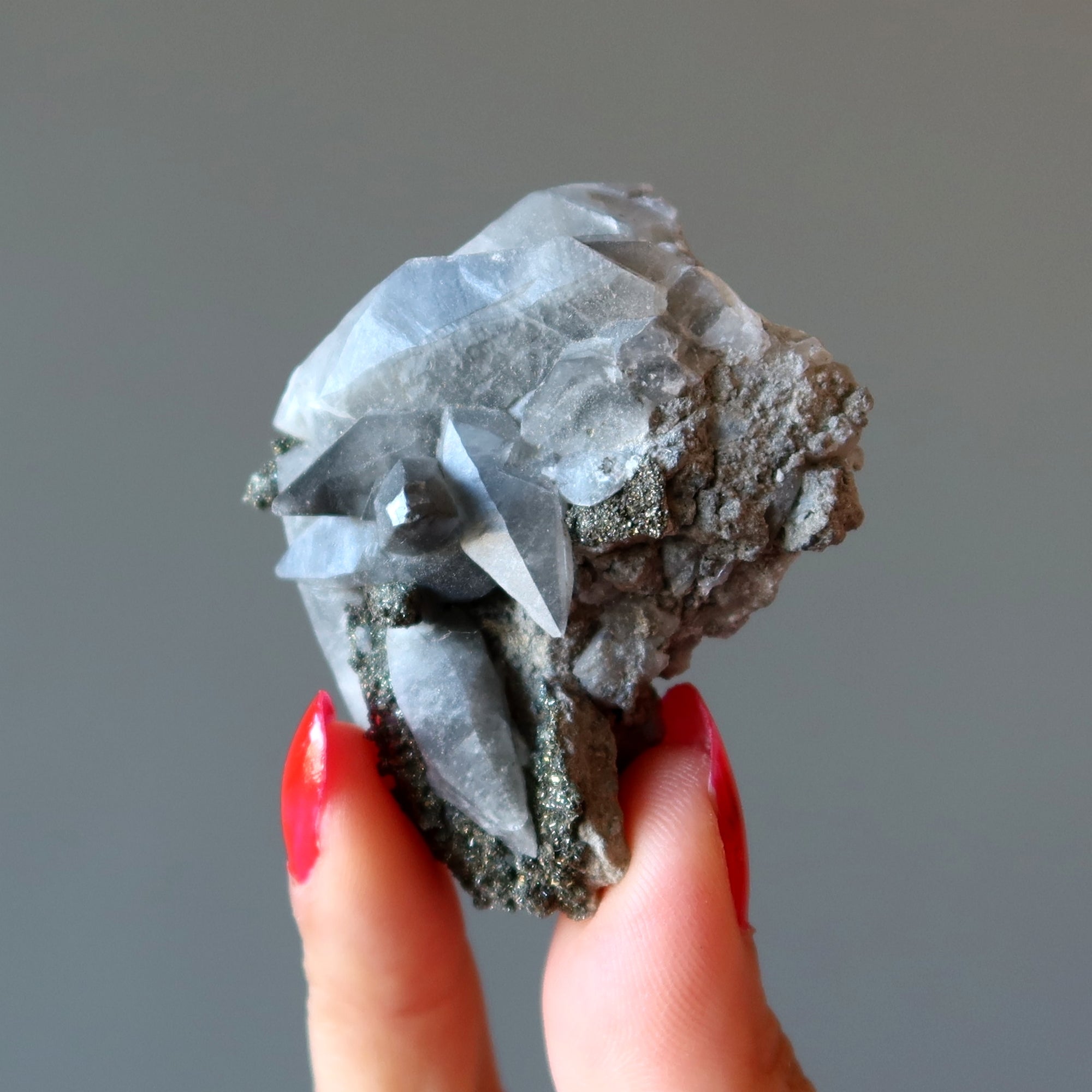 Dogtooth Calcite Cluster Gold Chalcopyrite Breathtaking Gems