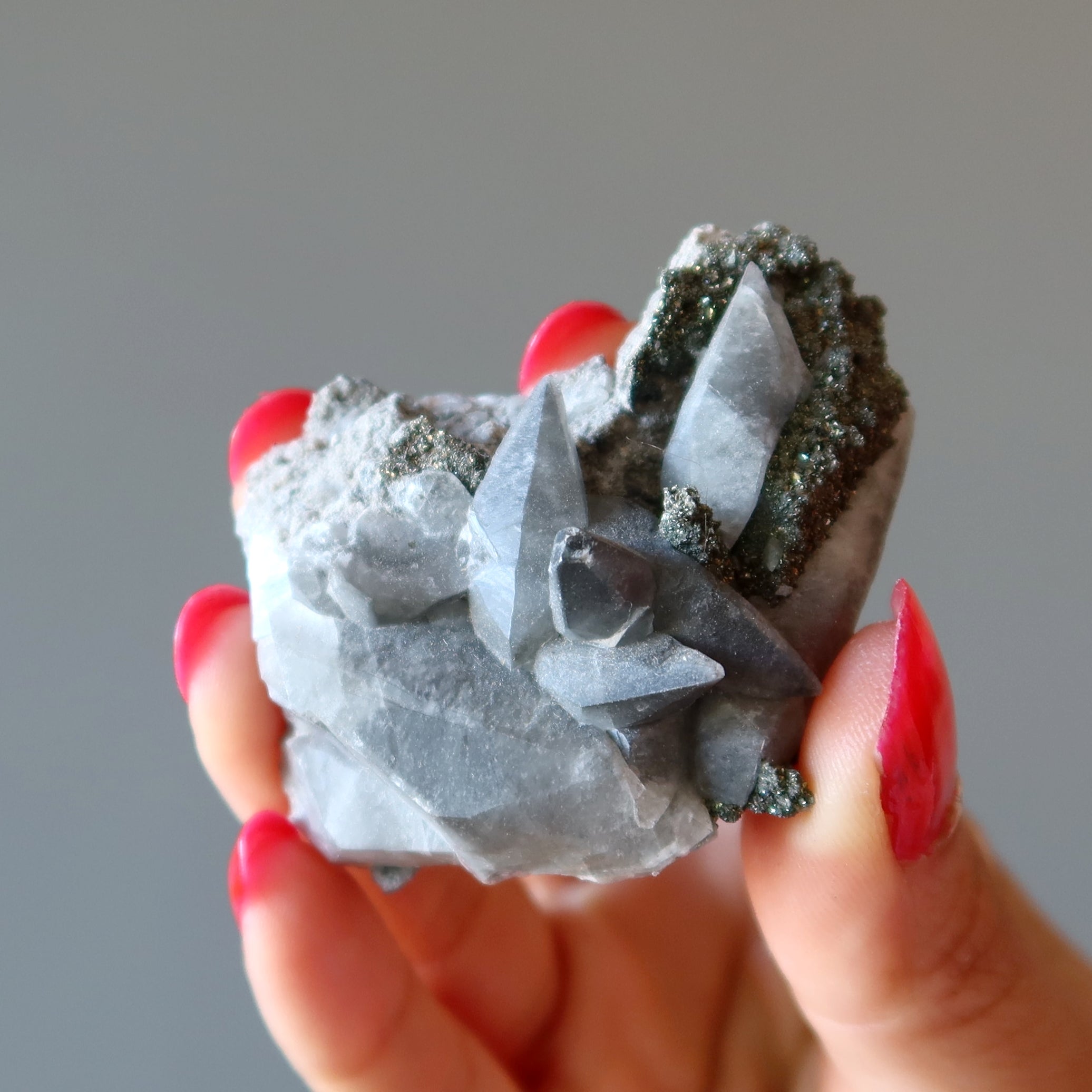 Dogtooth Calcite Cluster Gold Chalcopyrite Breathtaking Gems