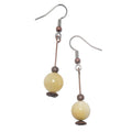 Yellow Calcite Earrings My Daily Drop of Sunshine