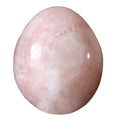 Œuf de calcite rose Rose en fleur Nouvel amour Éclosion Cristal