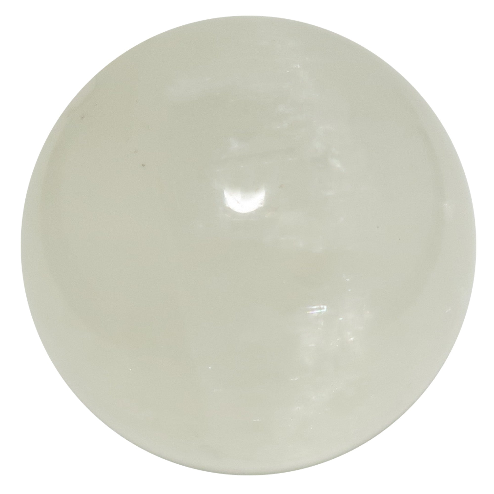 Sphère de calcite blanche (boule de cristal divinatoire optique)