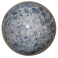 Blue Calcite Sphere Crackle of Dawn Good Morning Sky Crystal Ball