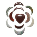 Carnelian Crystal Bundle Heart Moon Wounded Warriors
