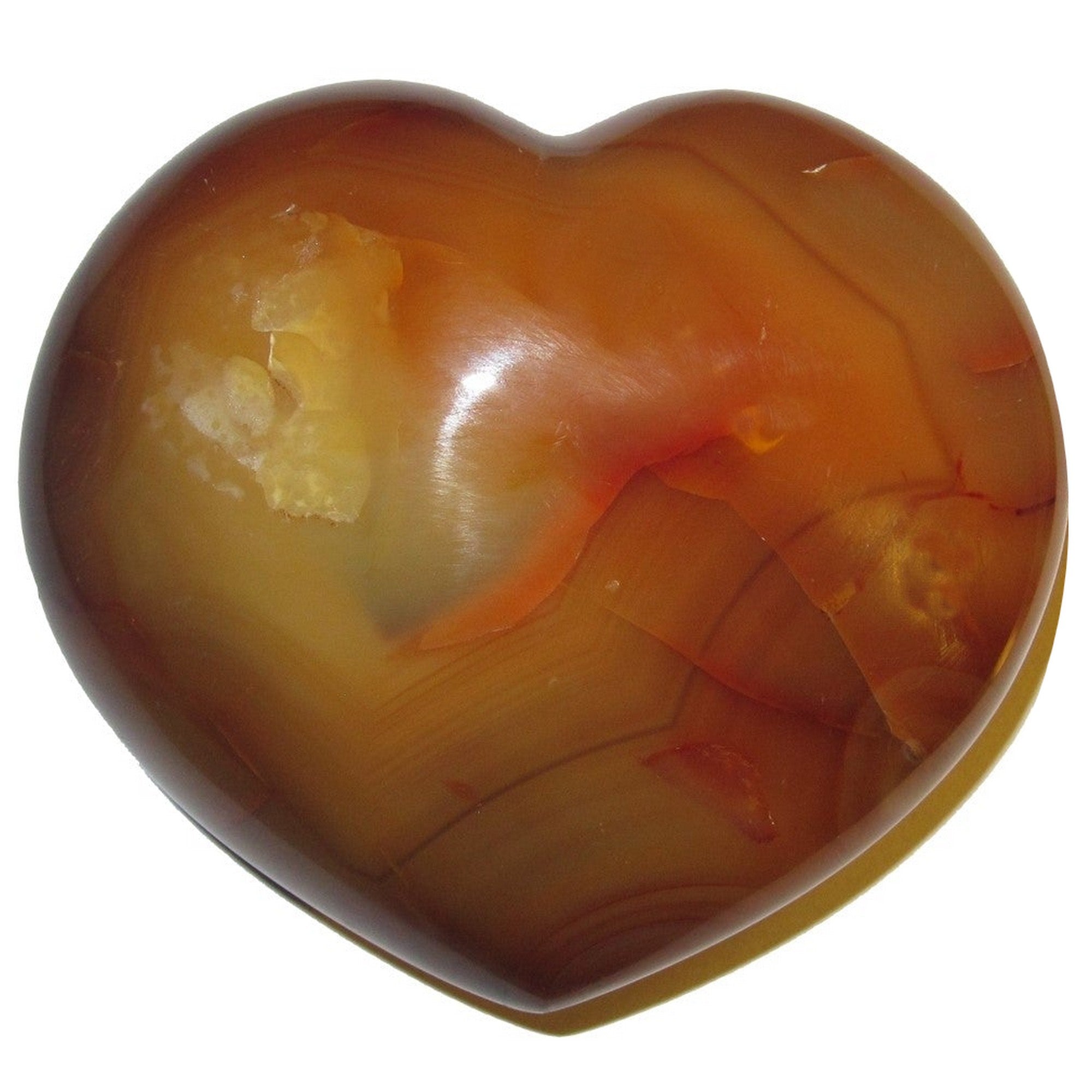 Karneol Herz Liebe Begehren Rot Orange Kristall
