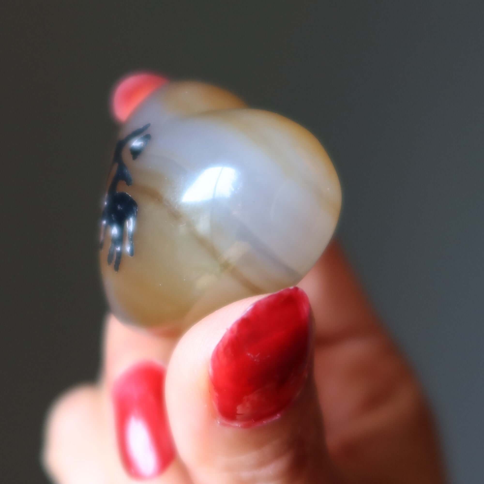 Carnelian Heart Centaur Passion Sagittarius Zodiac Stone