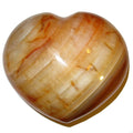 Carnelian Heart Juicy Hot Love Orange Fire Crystal