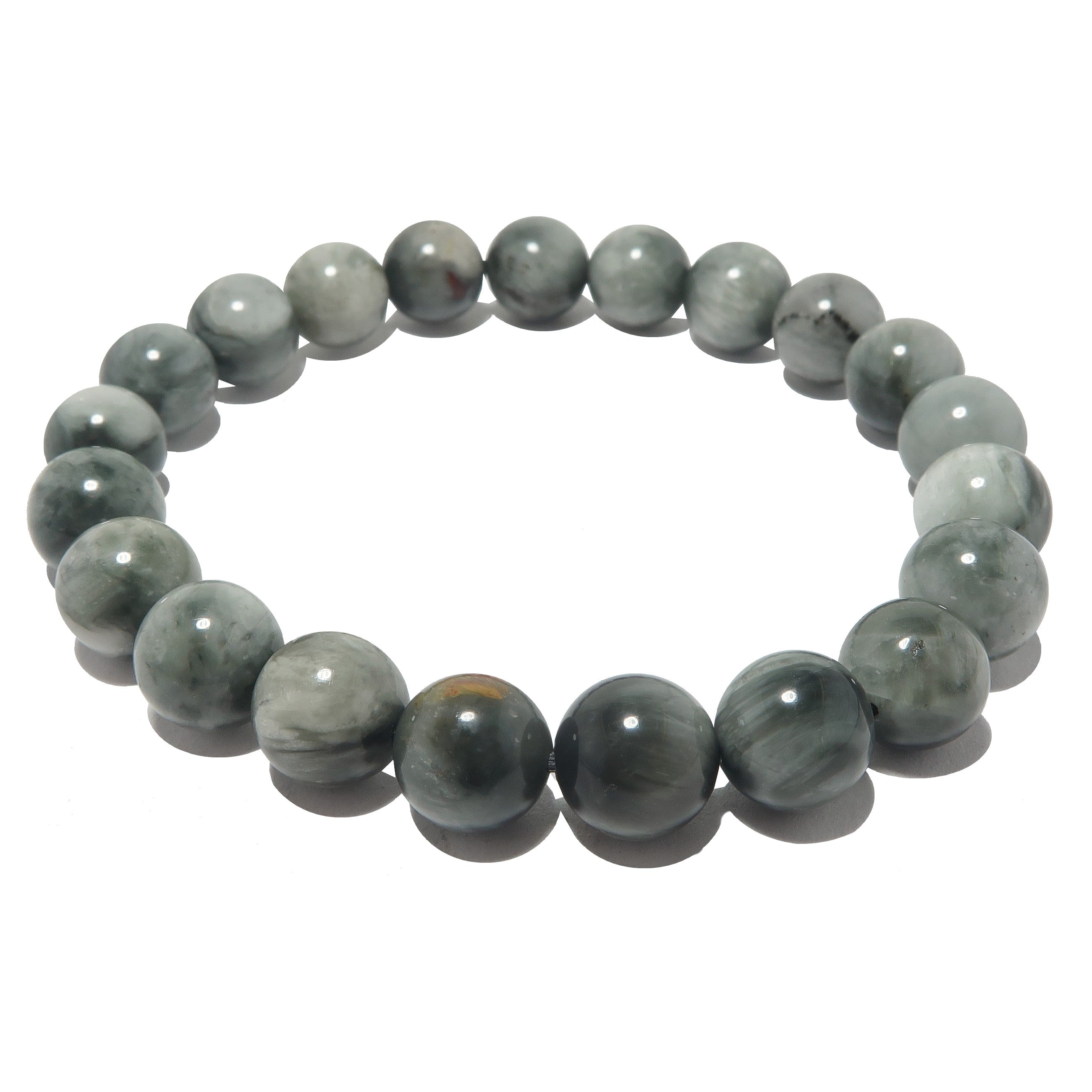 Cat's Eye Quartz Bracelet Natural Gemstone Beads Intuition Crystal