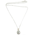 Celestite Necklace Frozen in Time Sterling Silver