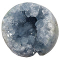 Sphère de Célestite Boule de Cristal en Grappe de Géodes Bleues