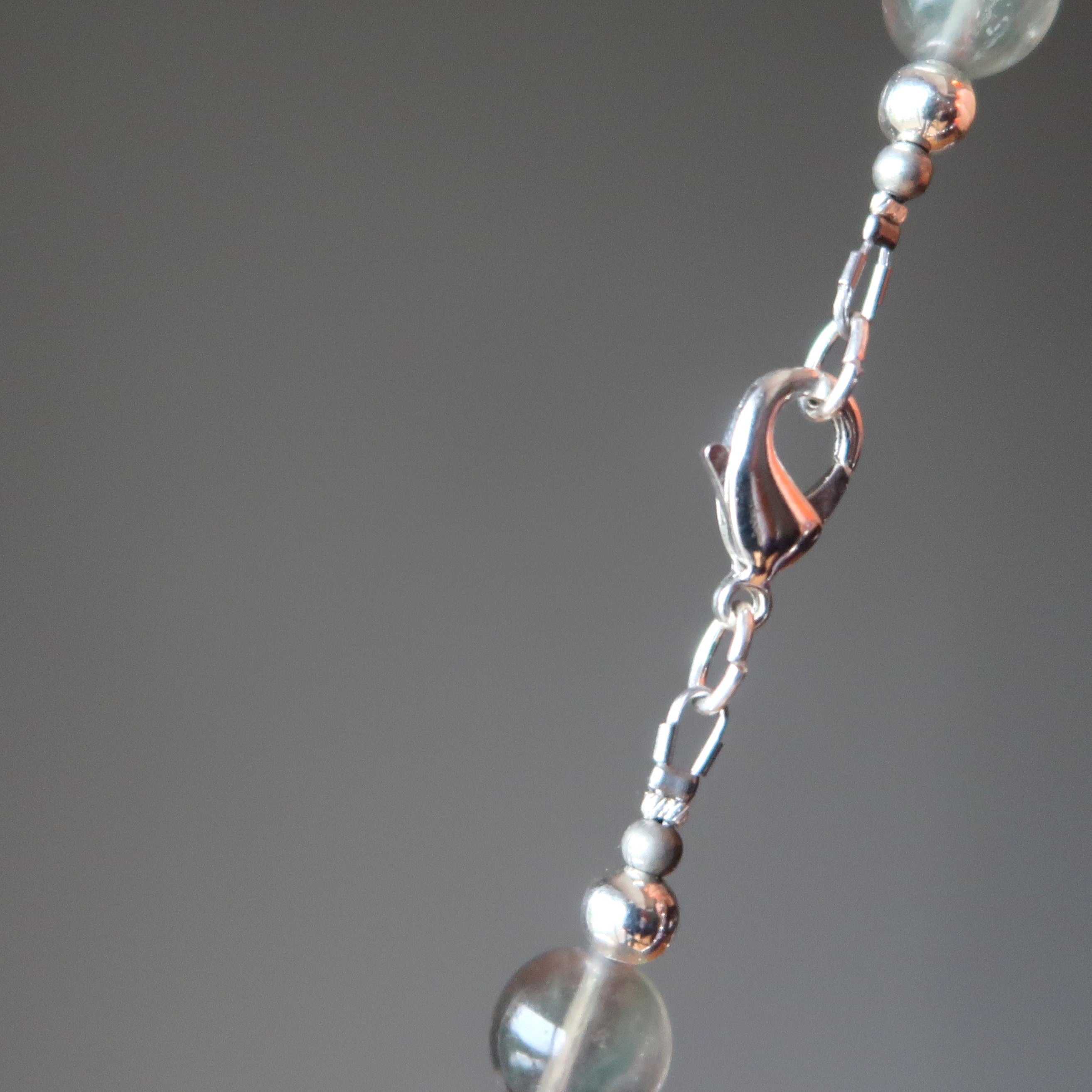 Fluorite Necklace Tree of Life Rainbow Chakra Stones