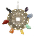 Chakra-Set Sternzeichen-Gitterkristalle 12 Tierplatte & 7 Heilsteine