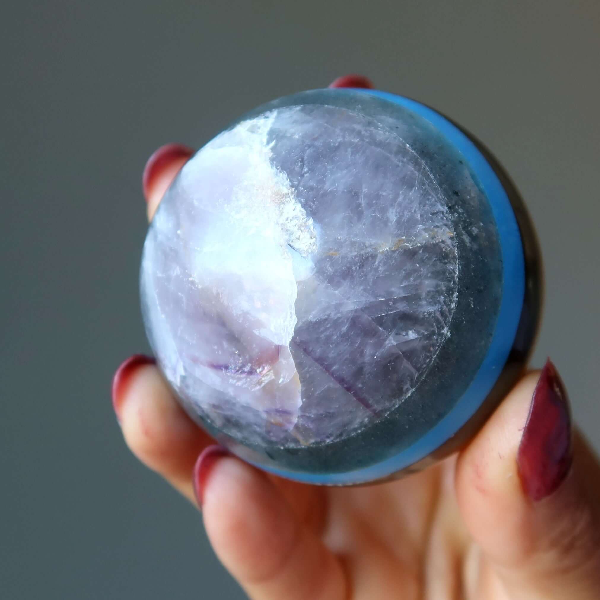Chakra Sphere 7 Rainbow Colors Appealing Healing Crystal Ball