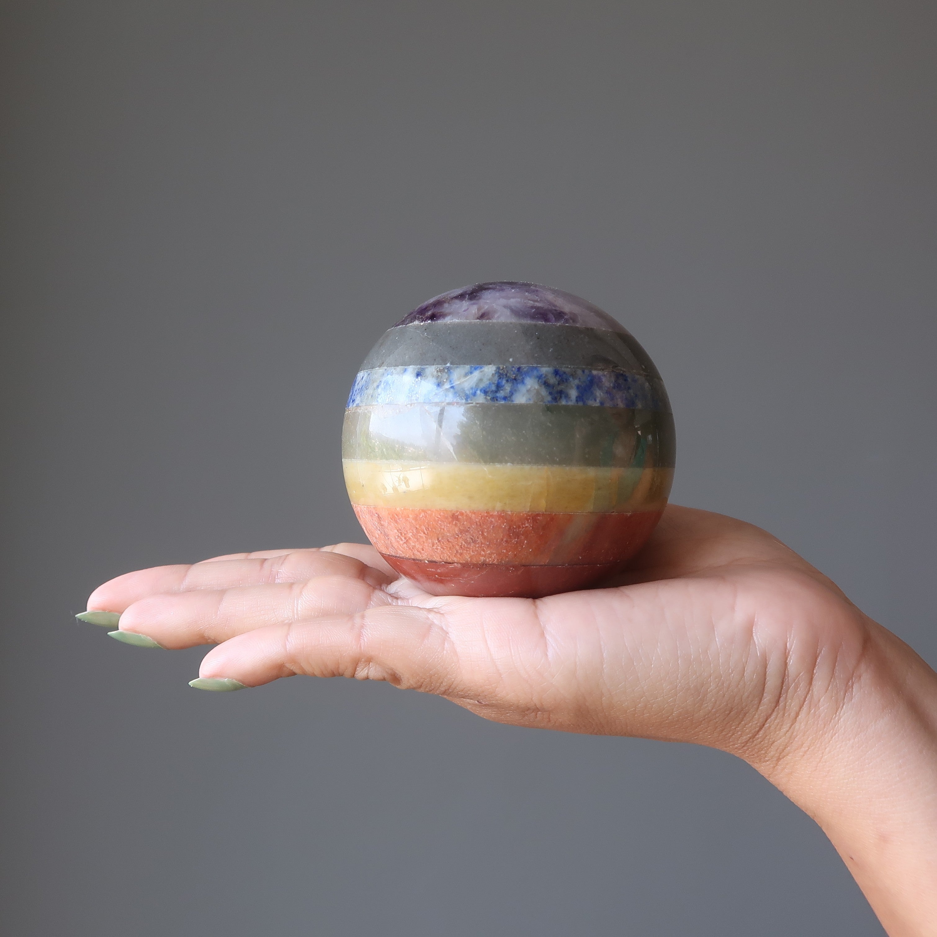 Chakra-Kugel Meine Regenbogen-Kraftkugel